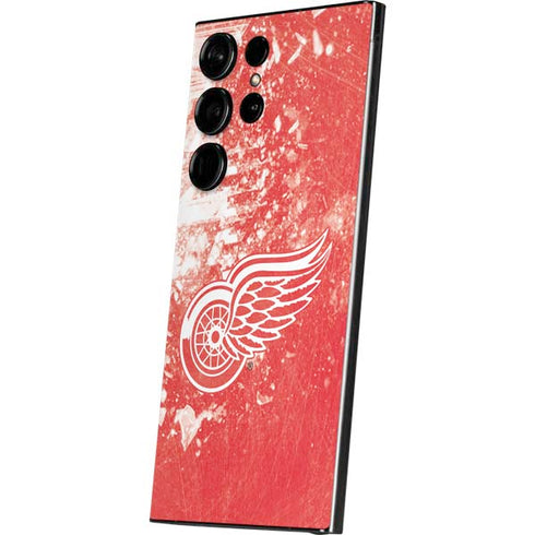 NHL Detroit Red Wings Frozen Galaxy S25 Ultra Skin